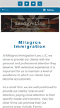 Mobile Screenshot of milagroslaw.com